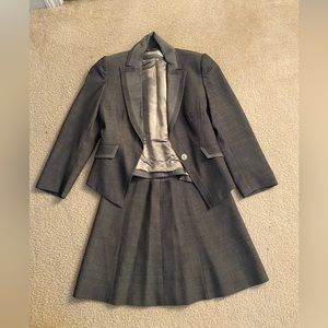 Karen Millen Grey Skirt Suit Set